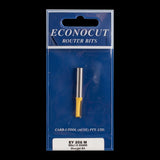 ECONOCUT Straight Bit - 2 Flute - Carbide Tipped - 2 Flute - Carbide Tipped (6mm x 16mm)