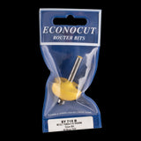 ECONOCUT Cove Bit with Ball Bearing Guide - 2 Flute - Carbide Tipped (34.9mm x R12.7mm)