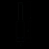 ECONOCUT Flush Trimming Bit with Ball Bearing Guide - 2 Flute - Carbide Tipped (9.5mm x 12.7mm)