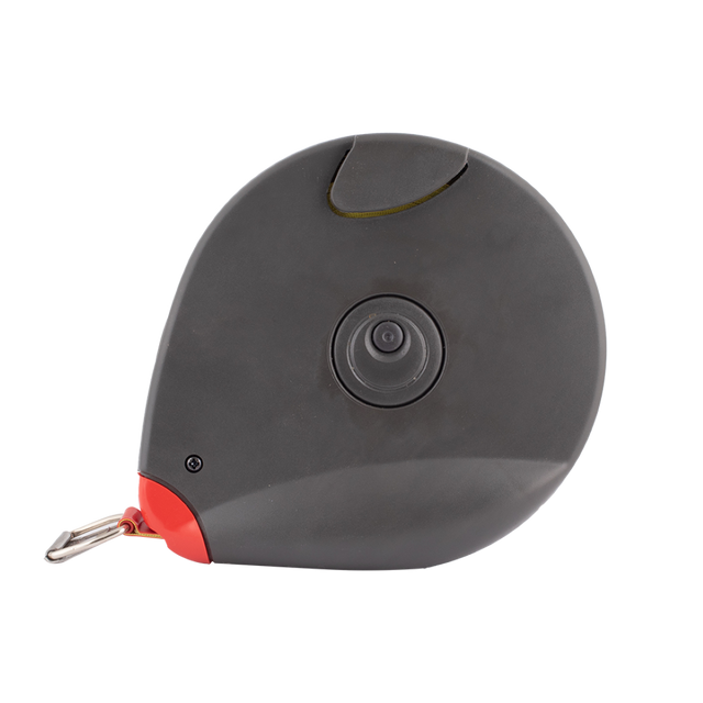FISCO 30m Futura Measuring Tape: durable fibreglass, waterproof, EC Class II accuracy, ergonomic design for easy use.
