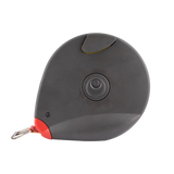 FISCO 30m fibreglass measuring tape with high visibility markings and durable design for precise measurements.