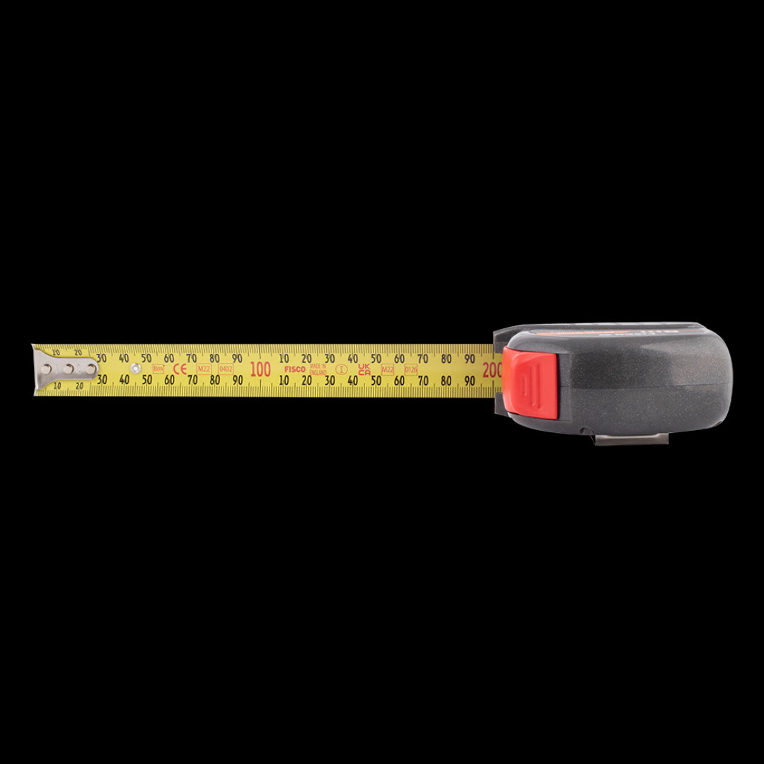 FISCO Tri Lok Measuring Tape (8m x 25mm)