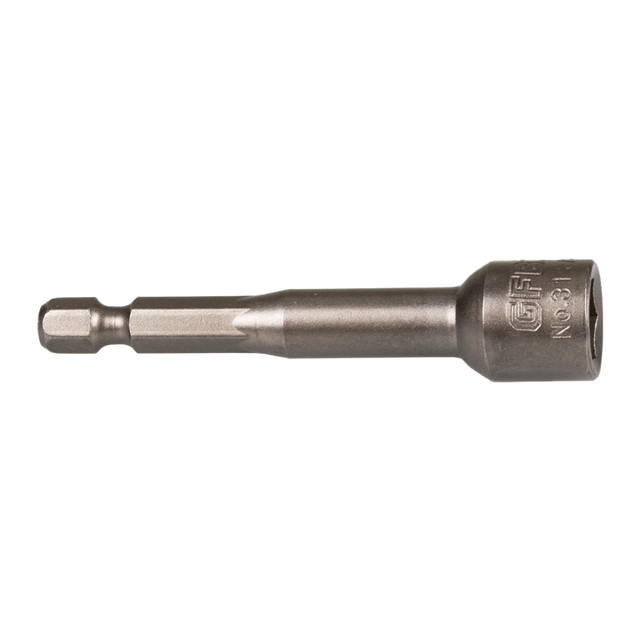 GFB 3/8" Magnetic Nutsetter - 65mm for secure fastening, with a magnetized tip and optimal reach for tight spaces.