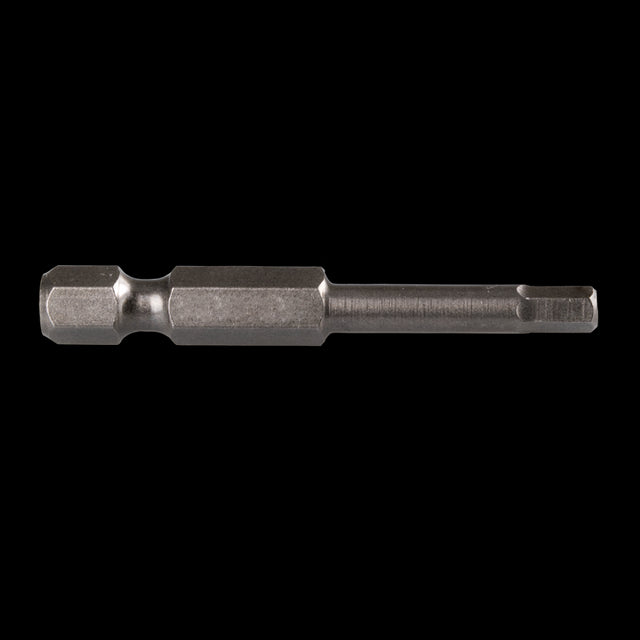 GFB 4mm hex-head screwdriver bit, 50mm length, durable for precision tasks in aviation, automotive, and construction.