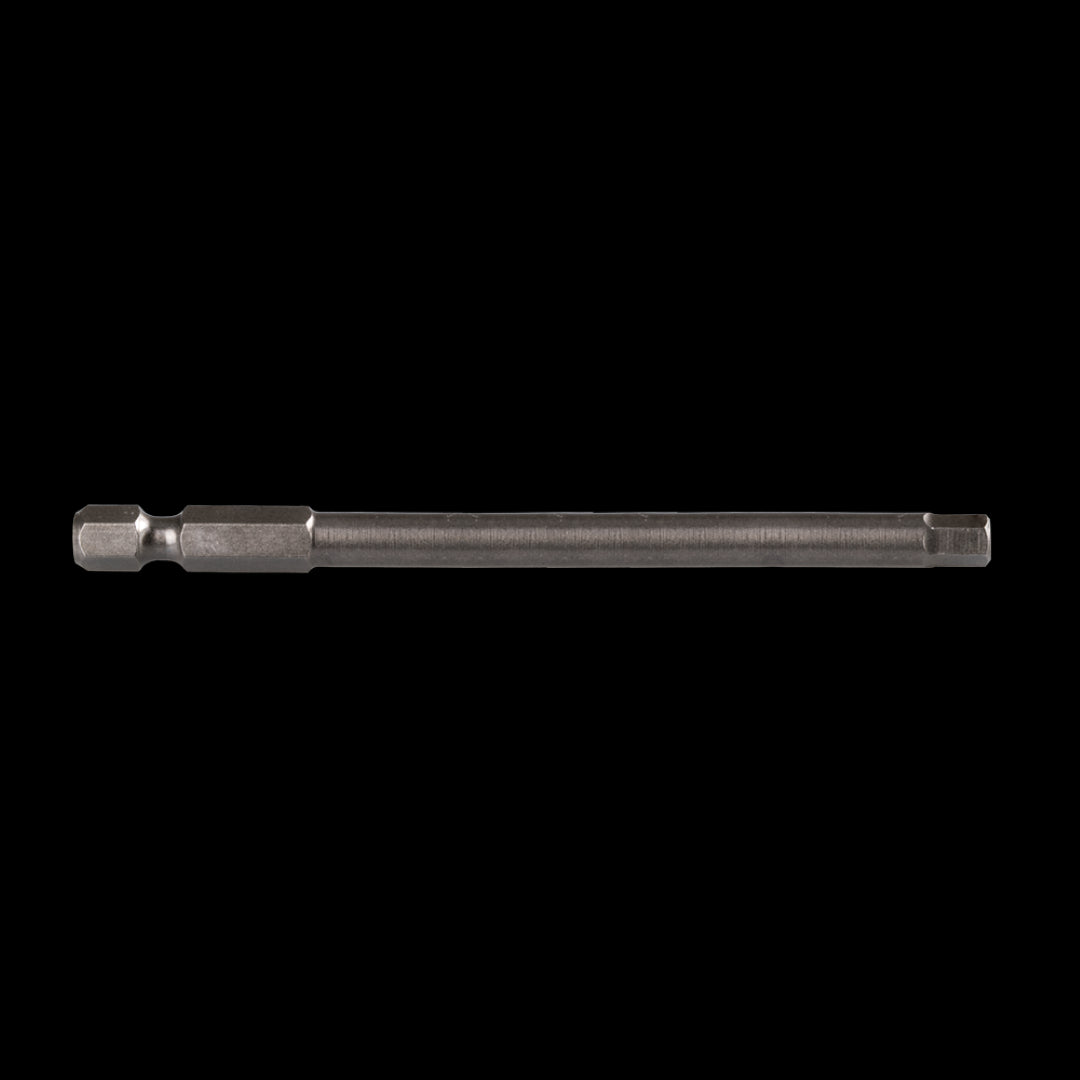 GFB 5mm Hex Drive Bit, 100mm long, designed for precision in tight spaces, ideal for electronics and automotive tasks.