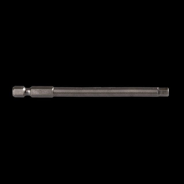 GFB 5mm Hex Drive Bit, 100mm long, designed for precision in tight spaces, ideal for electronics and automotive tasks.