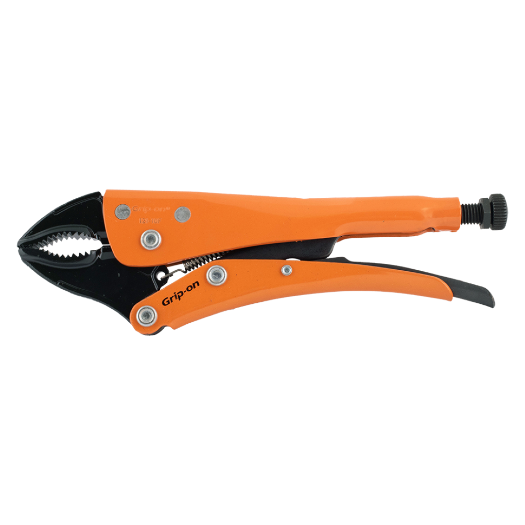 GRIP-ON 240mm Curved Jaw with Wire Cutter Locking Plier