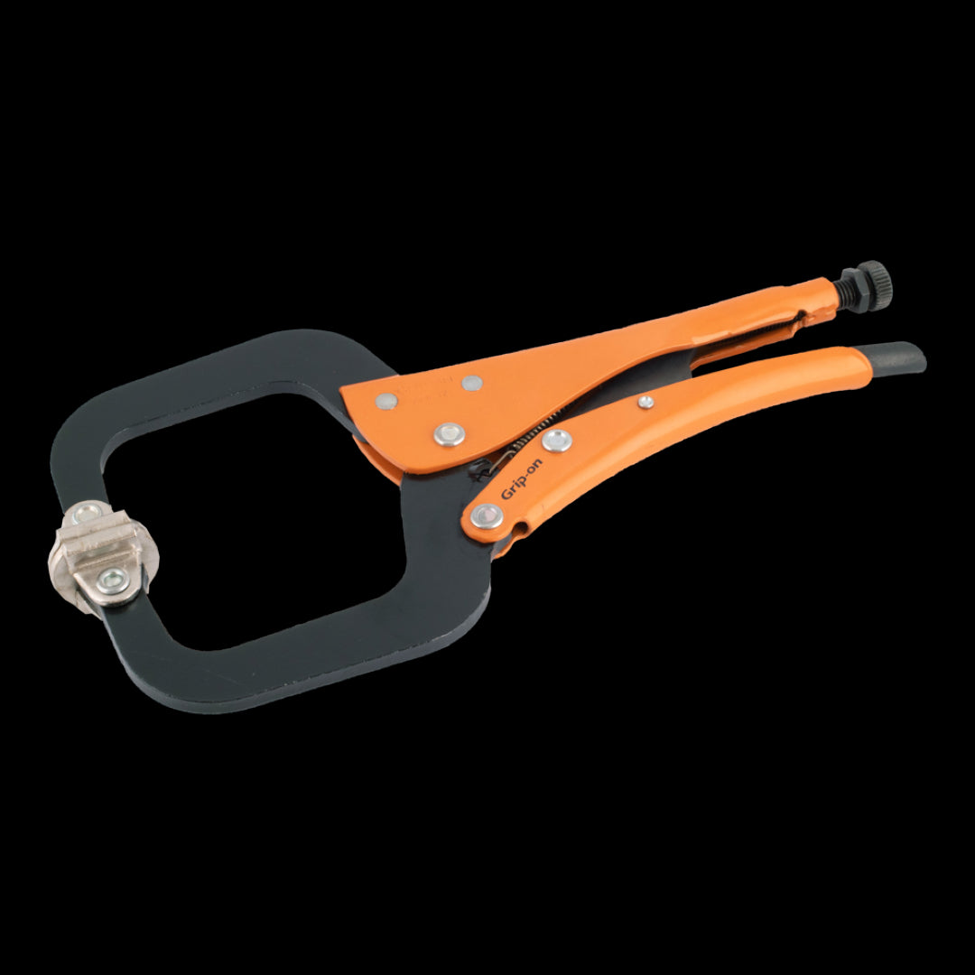 GRIP-ON 300mm C-Clamp with Swivel Pads