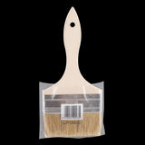 HAYDN 100mm Chip Brush for precision solvent applications, featuring a flat bristle design and ergonomic wooden handle.