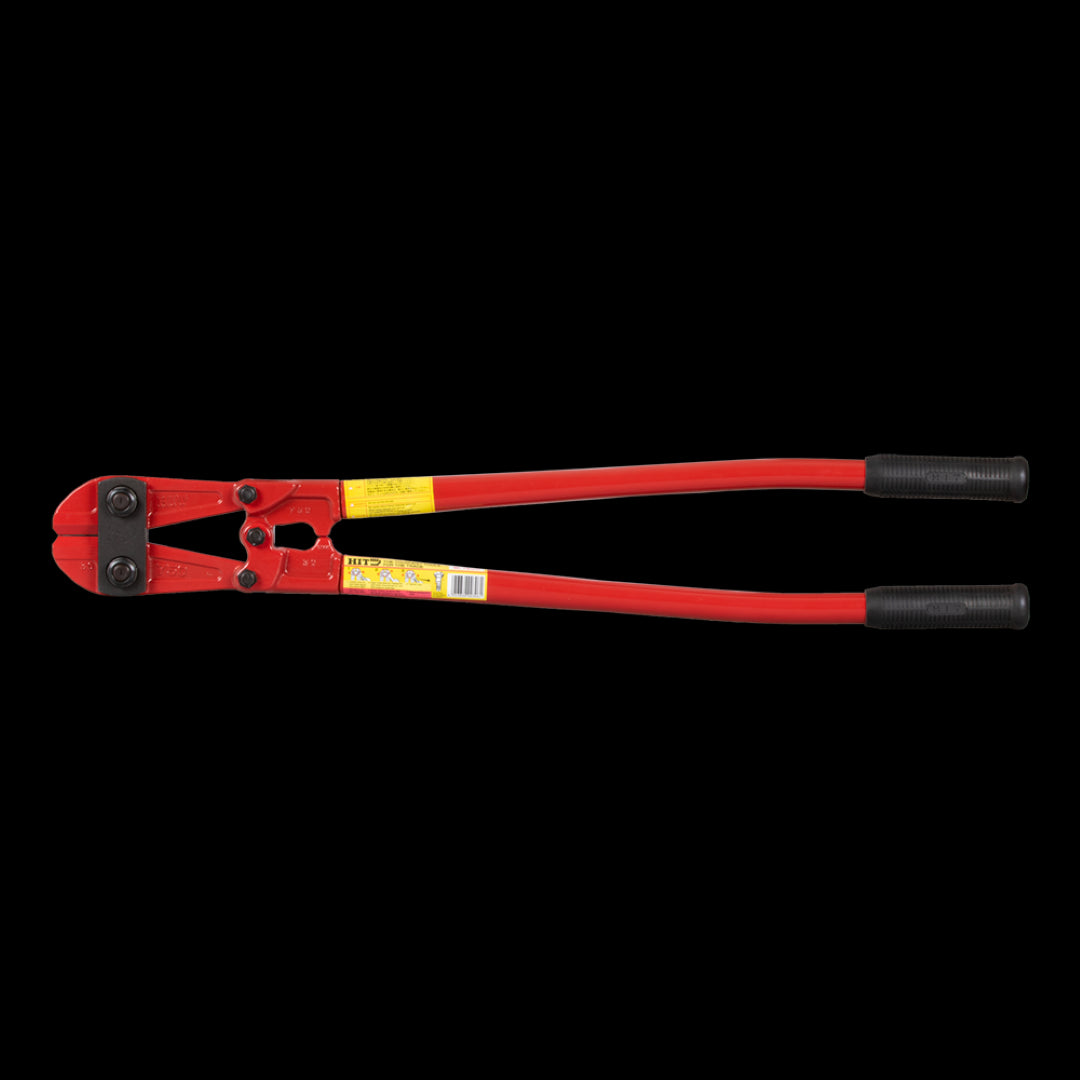 HIT 750mm Centre Cut Bolt Cutter, crafted from high-tensile steel for precision cutting of hard metals and durable performance.