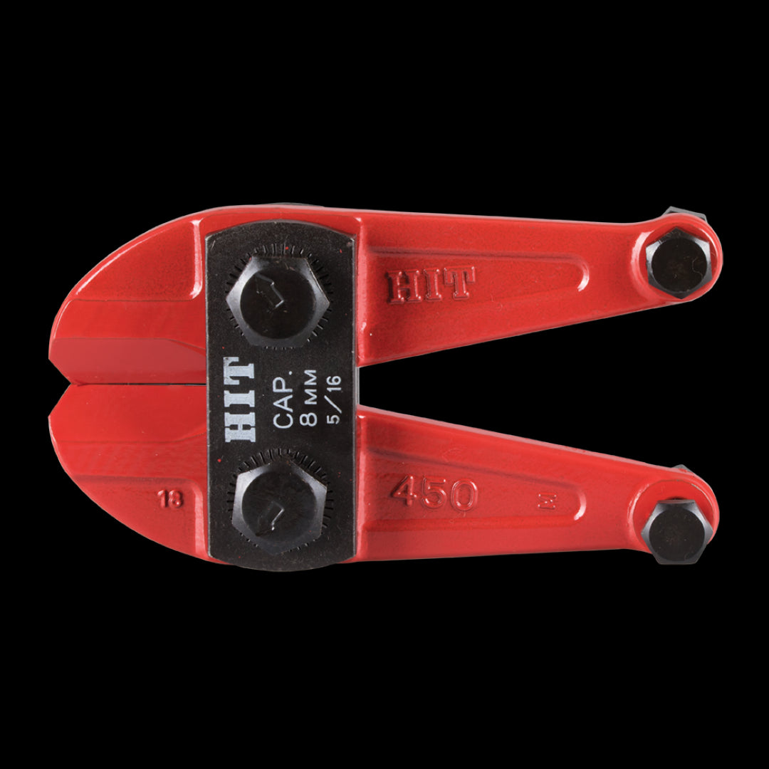 HIT Clipper Cut Bolt Cutter Jaw Set for precise, clean metal cutting; durable, ergonomic design for easy installation.