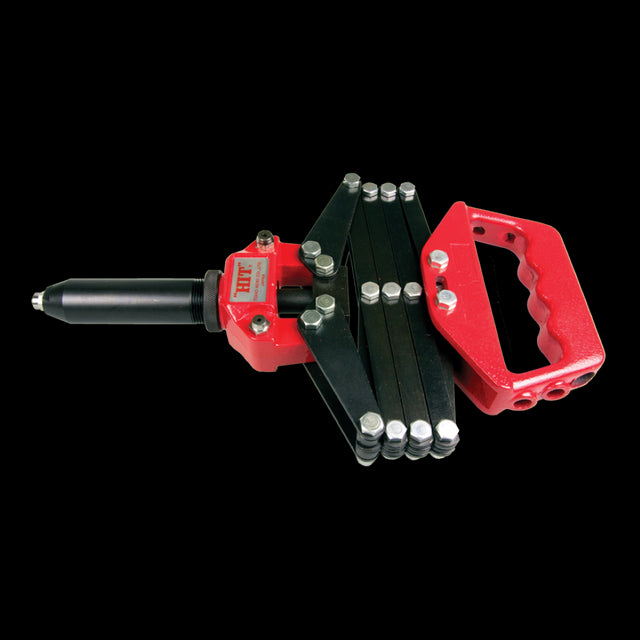 HIT Lazy Tong Rivet Tool with ergonomic design for easy rivet installation in aluminum and steel, suitable for various projects.