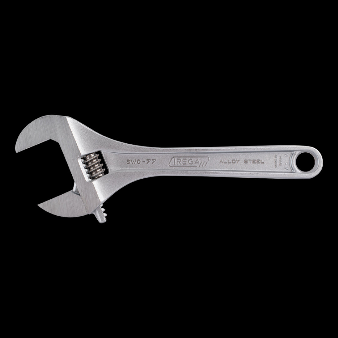 IREGA Super Wide Opening Adjustable Wrench (200mm x 39mm CAP)