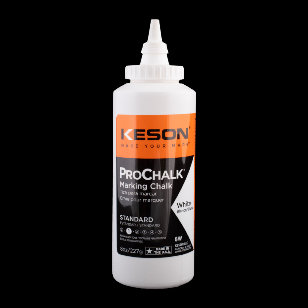 KESON ProChalk® Standard White Marking Chalk - 227g