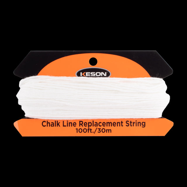 KESON 33m Replacement Chalk Line String, durable polyester for precise, clear marking in various conditions.