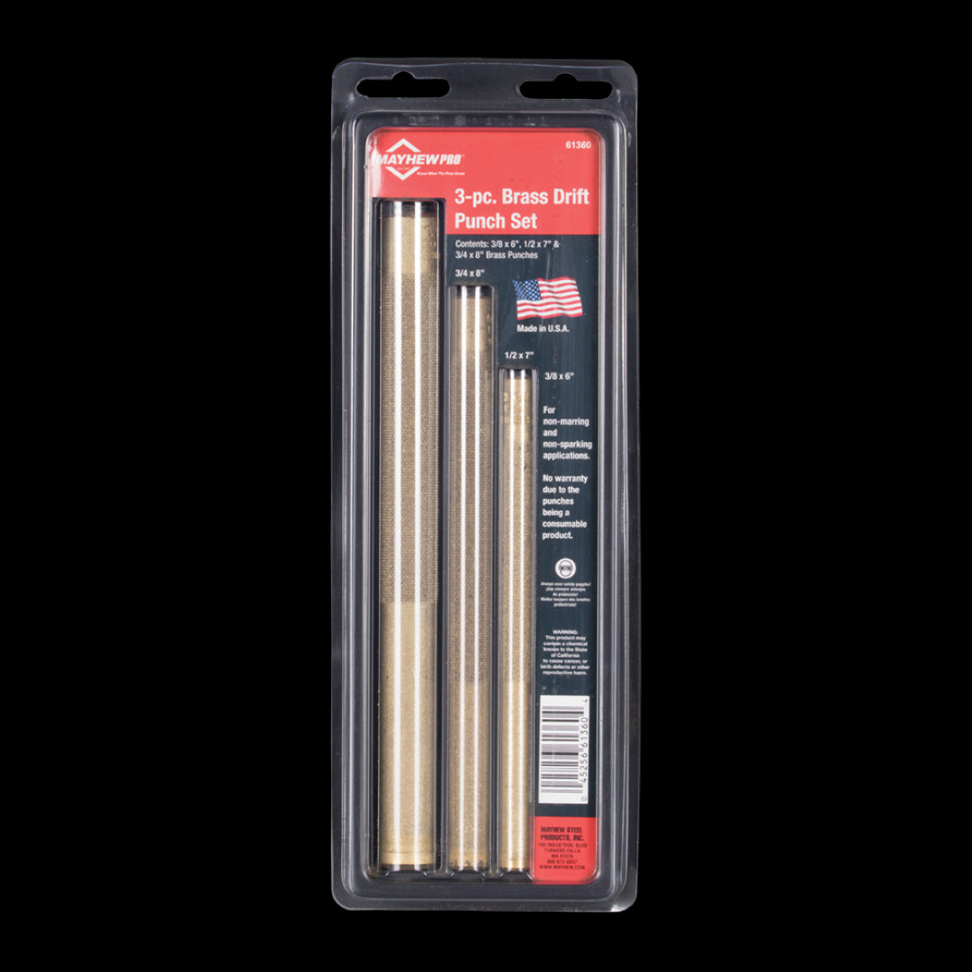 MAYHEW Brass Punch Set - 3pc