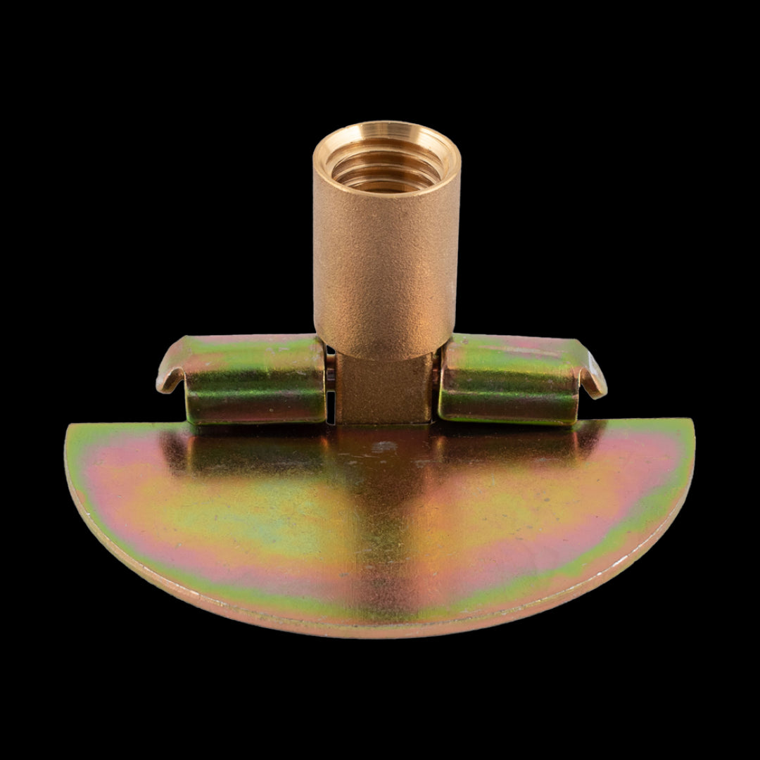 BAILEY 100mm Drop Scraper for effective drain cleaning, made of solid brass with a Lockfast joint for secure use.