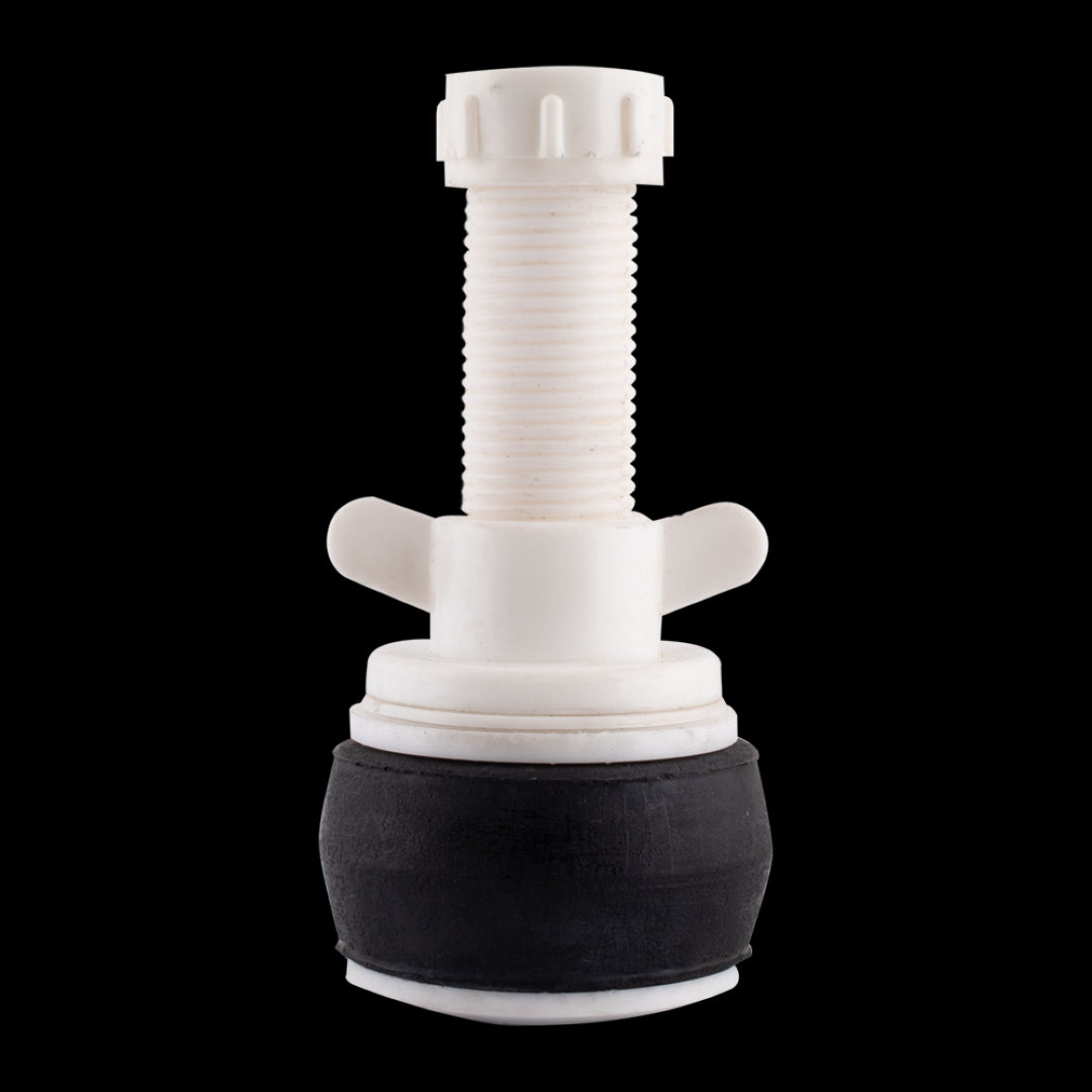 BAILEY 50mm Nylon Drain Test Plug for secure pipe sealing and pressure testing, featuring durable nylon and a reliable rubber ring.