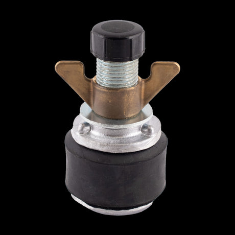 BAILEY 50mm Aluminium Drain Test Plug for efficient pressure testing, featuring durable aluminum and secure rubber gasket fit.