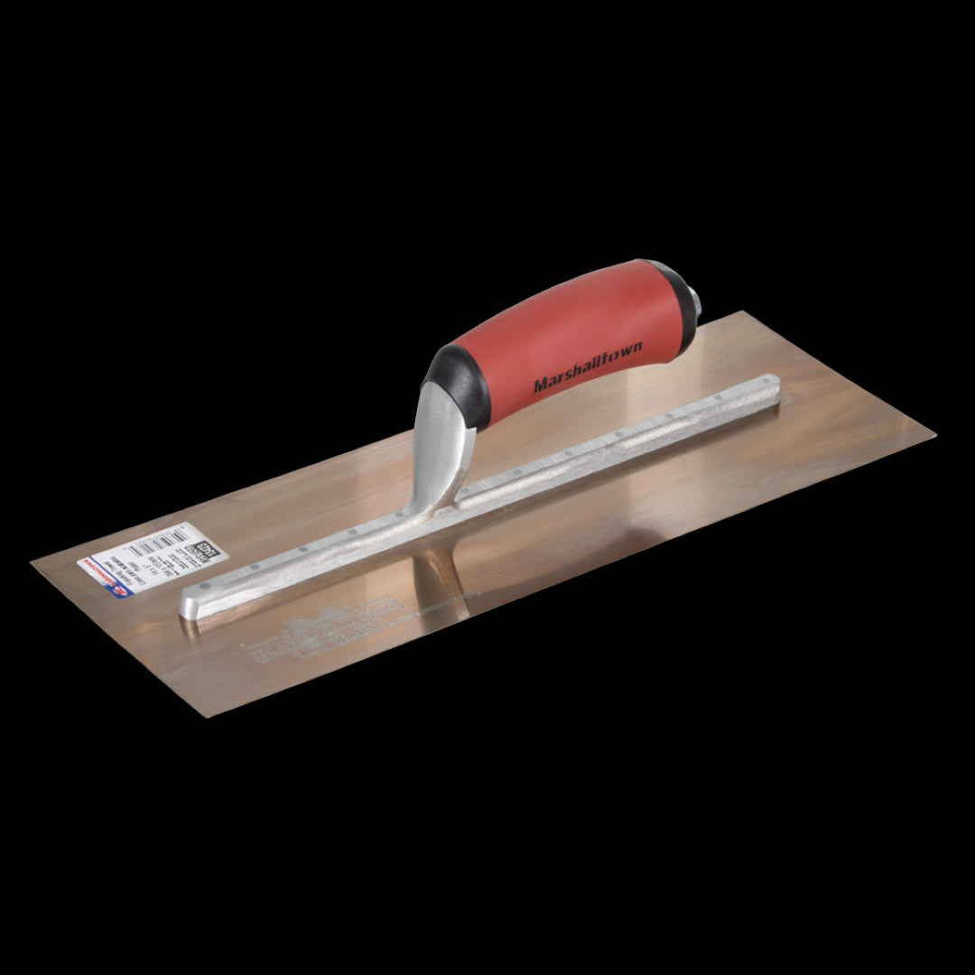 MARSHALLTOWN Gold Stainless Steel Trowel (350mm x 125mm)