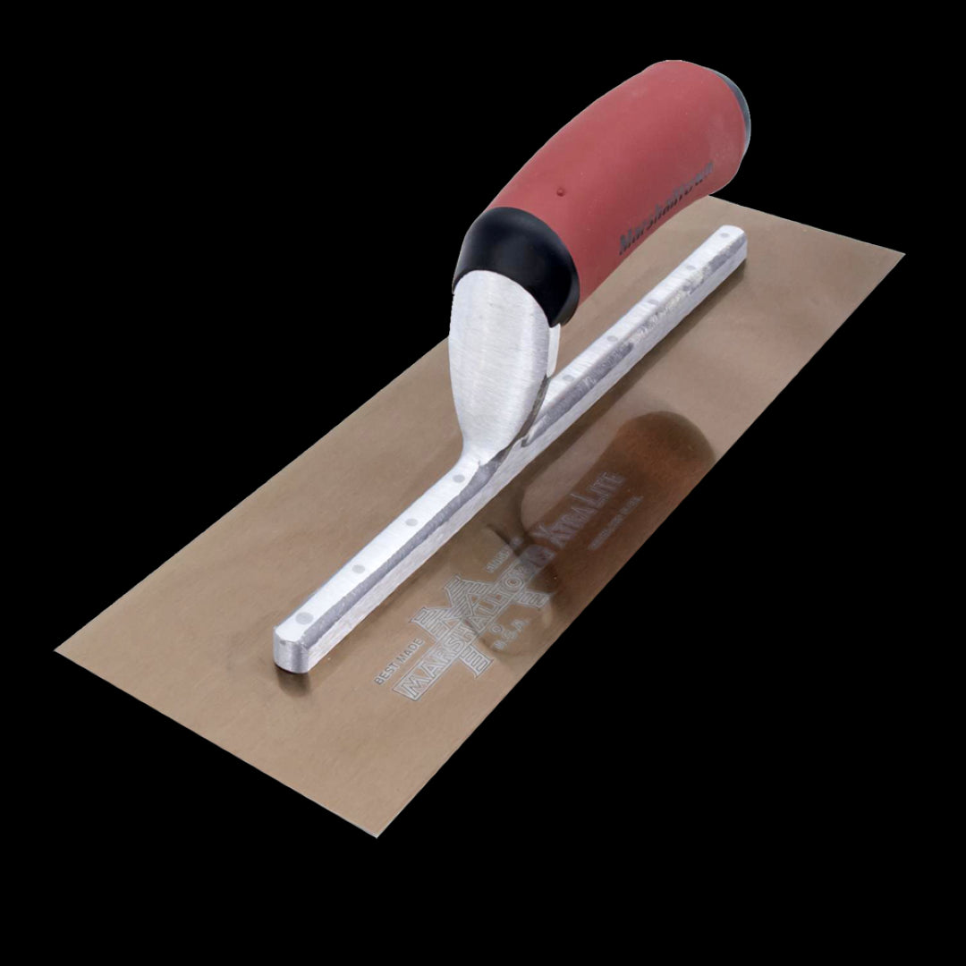 MARSHALLTOWN Gold Stainless Steel Trowel ( 300mm x 125mm)