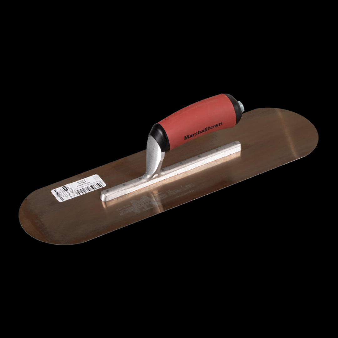 MARSHALLTOWN Golden Stainless Pool Trowel (400mm x 113mm)