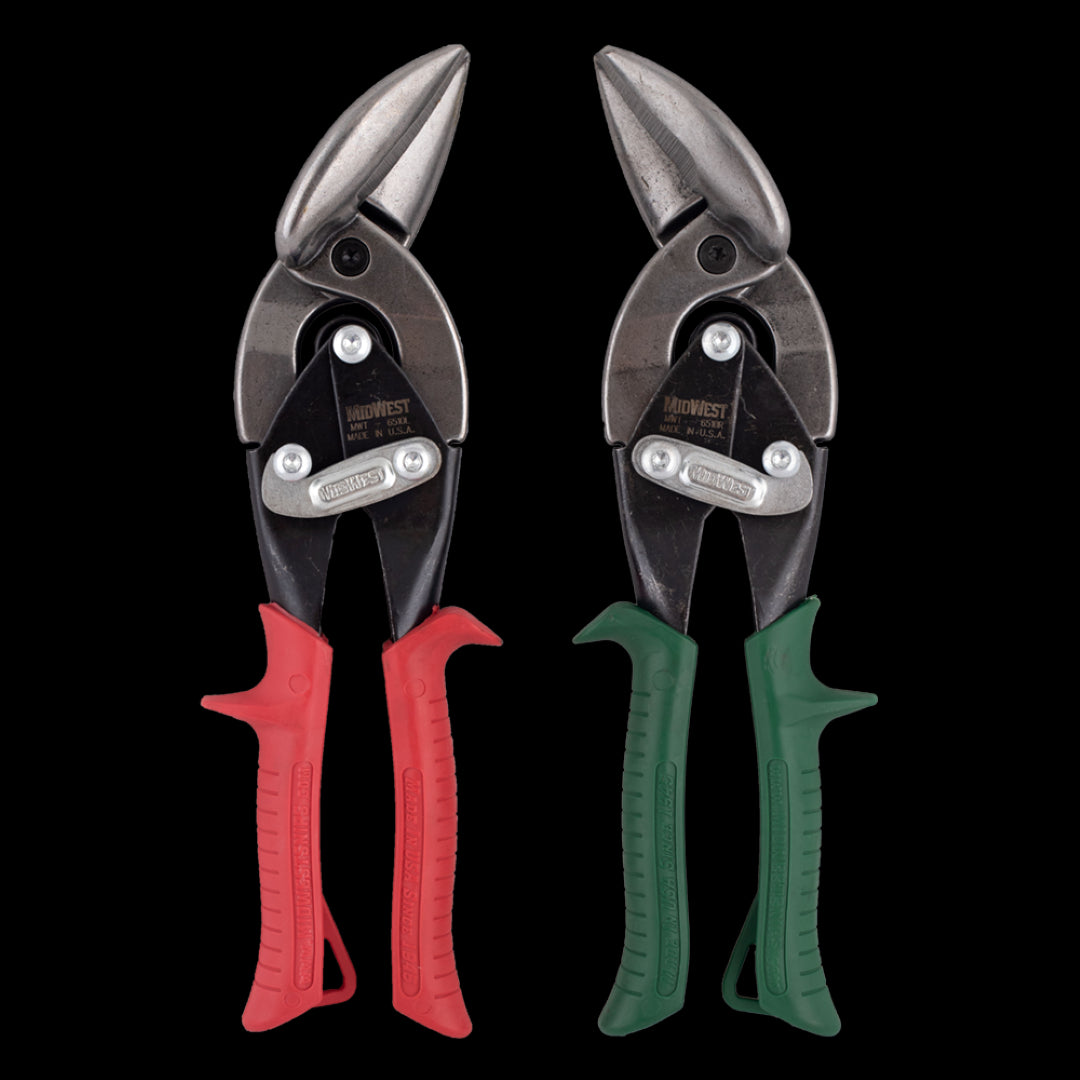 MIDWEST Offset Aviation Snips Set