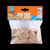 PG PROFESSIONAL No.10 Wooden Biscuits - 50 Pack