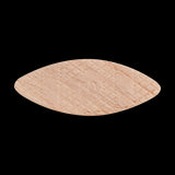 PG PROFESSIONAL No.20 Wooden Biscuits - 50 beech wood joints for strong furniture assembly, measuring 59mm x 23mm x 4mm.