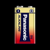 PANASONIC Alkaline Battery 9V - 2 Pack