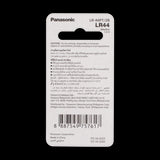 PANASONIC Alkaline Button Battery LR44 - 2 Pack