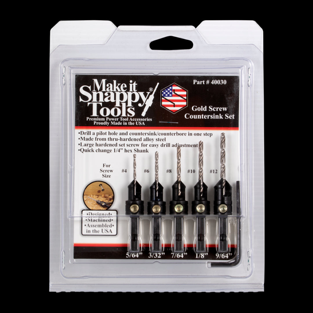 SNAPPY Countersink Set - 5pc