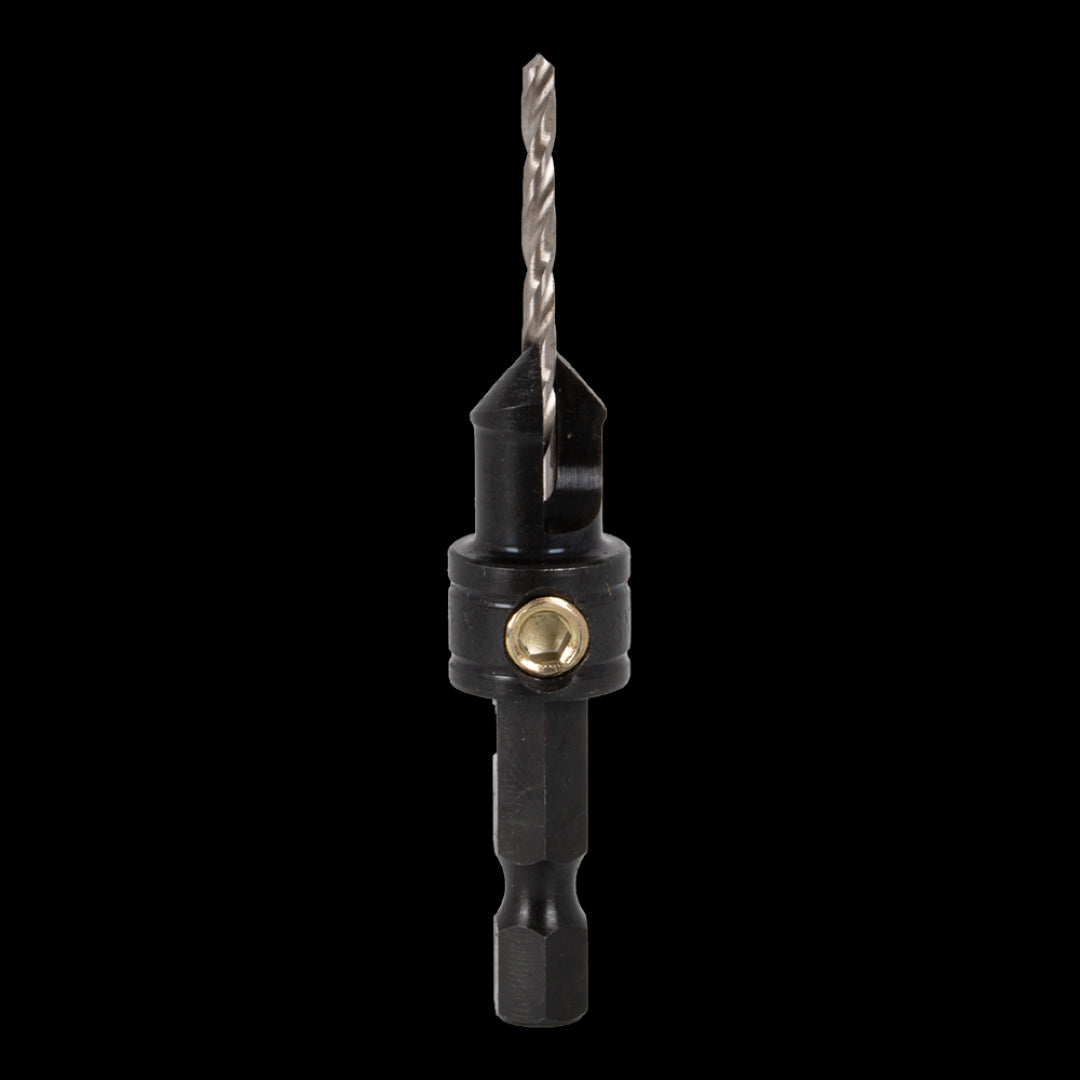 SNAPPY 3/32" Countersink No.6, precision tool for No.6 screws, perfect for woodworking and cabinetry projects.