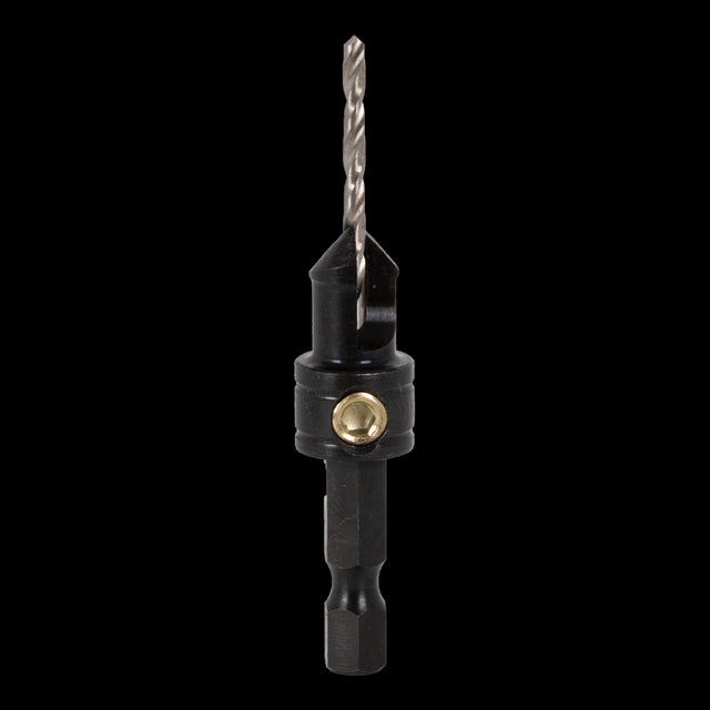 SNAPPY 3/32" Countersink No.6, precision tool for No.6 screws, perfect for woodworking and cabinetry projects.