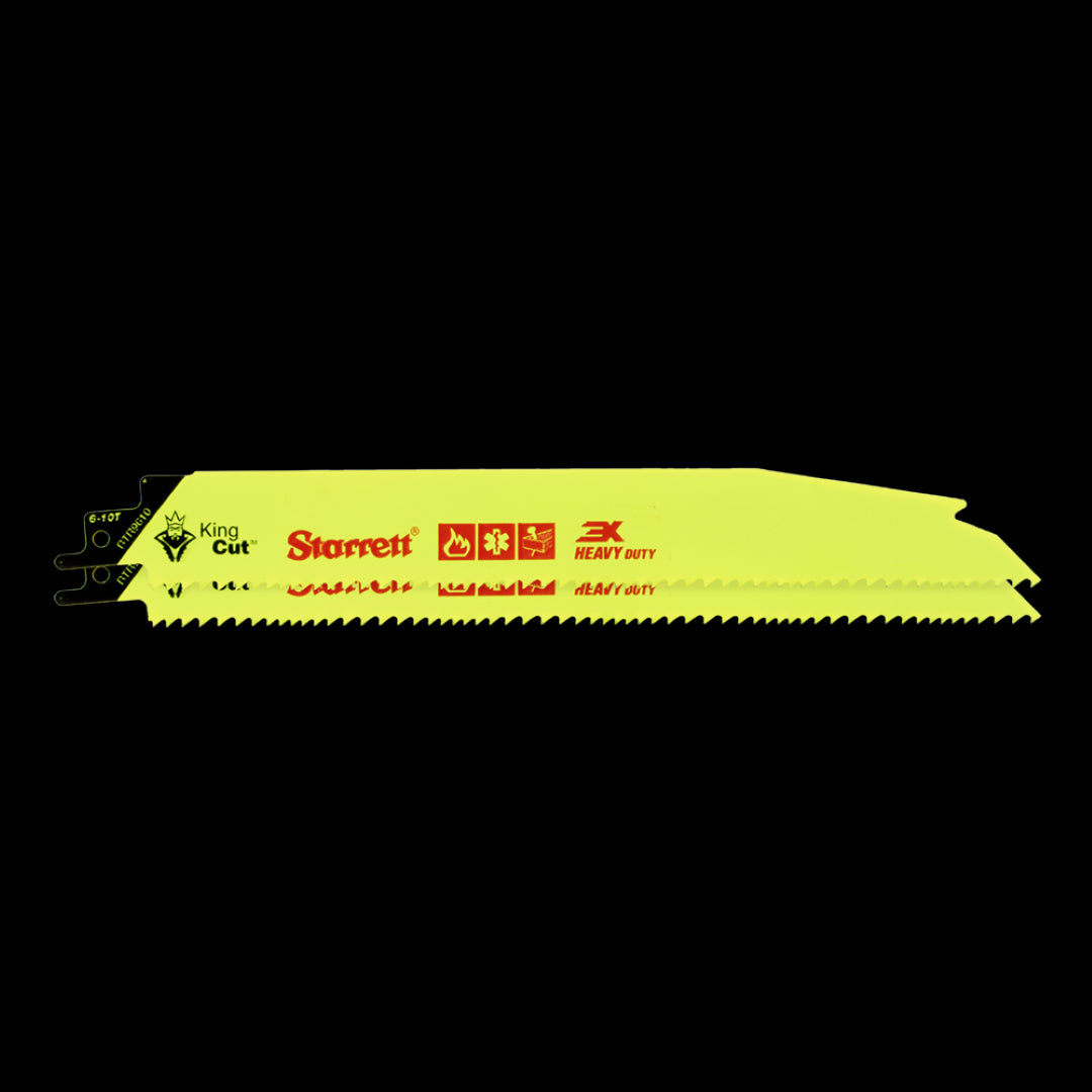 STARRETT Fire Rescue & Demolition Reciprocating Blade (228mm x 6/10t) - 2 Pack