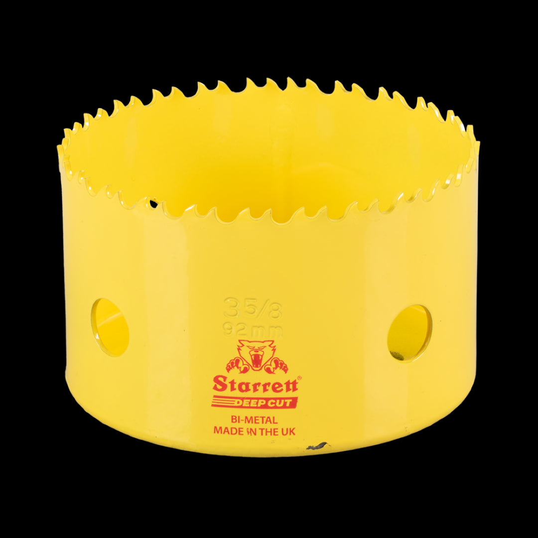 STARRETT 92mm Deep Cut Holesaw
