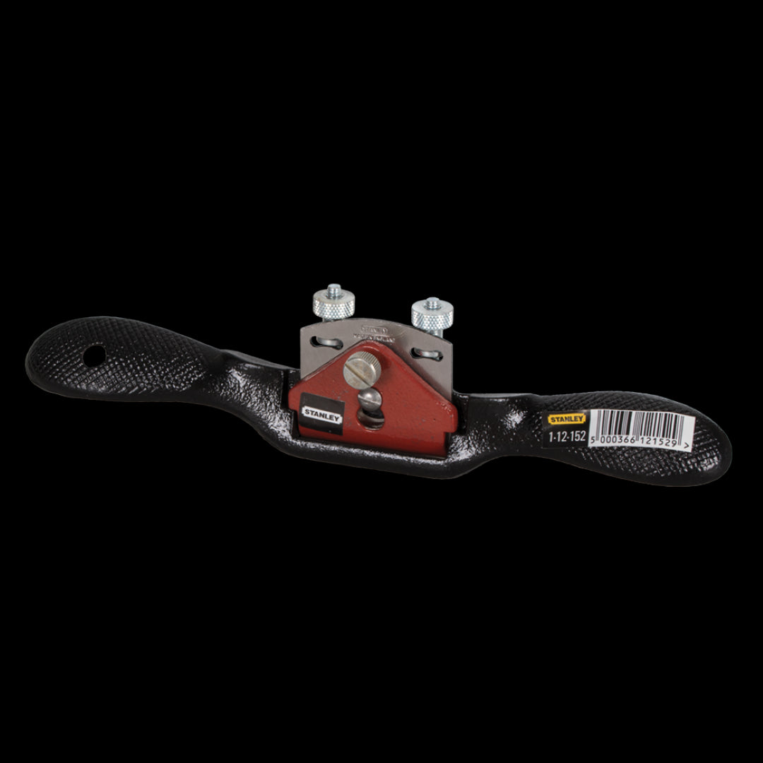 STANLEY Round Base Spokeshave for precise woodworking, ideal for shaping and smoothing curved surfaces.