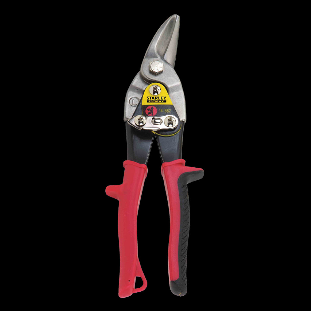 STANLEY Red Aviation Snip - Left Cut