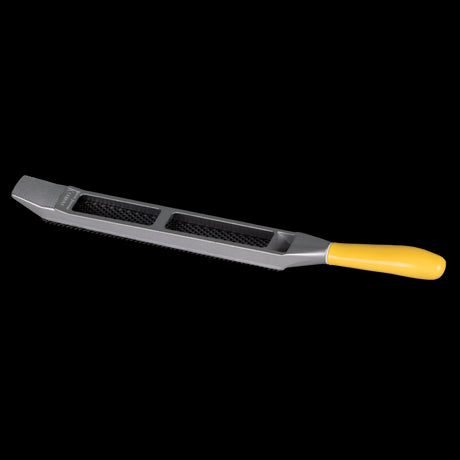 STANLEY 250mm Surform Flat File: a versatile tool for precise shaping and smoothing of various materials with a replaceable blade.