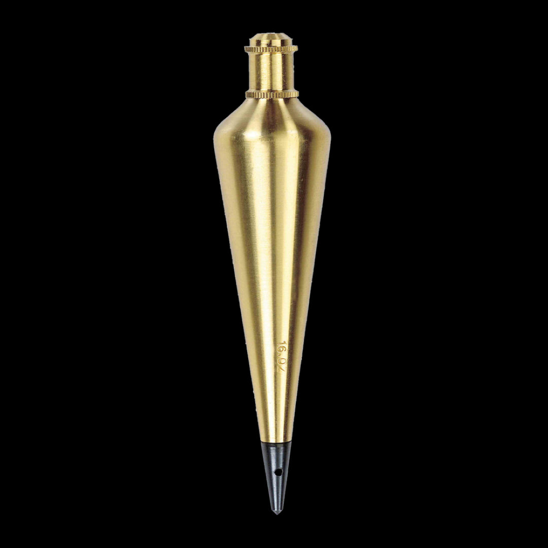 STANLEY 16oz Brass Plumb Bob