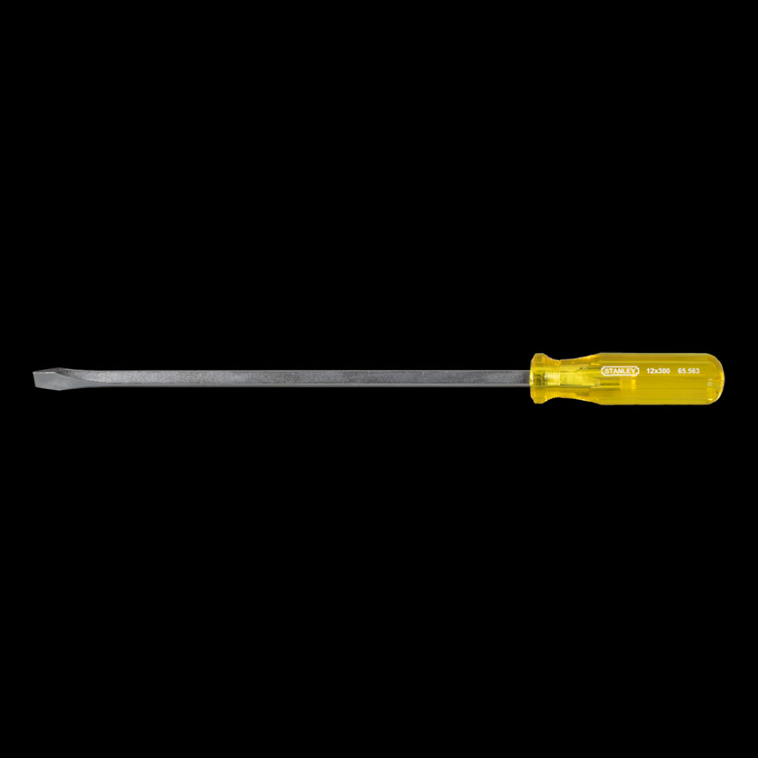 STANLEY Slot Sq. Shank Screwdriver (300mm x 12mm)