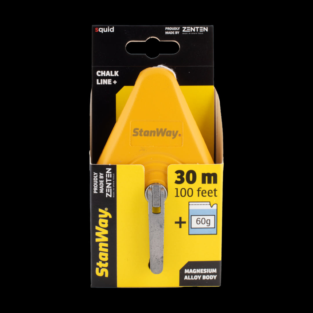 STANWAY 30m Chalk Line with Blue Marking Chalk