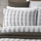 Paxson Duvet Set - Anthracite - Super King - BAKSANA