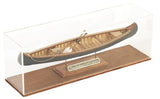 Wooden Ship - Display Case w/wooden base