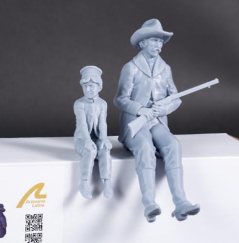 Wooden Ship - 4 figures: 1/12 Stage Coach