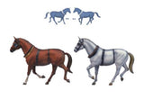 Wooden Ship - 2 horses: 1/12 Stage Coach
