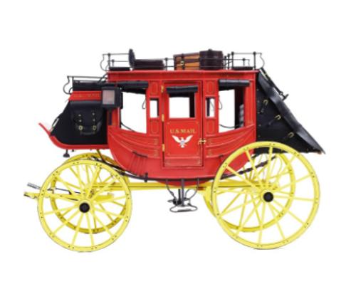 Wooden Ship - 1/12 Stage Coach 'Diligence'