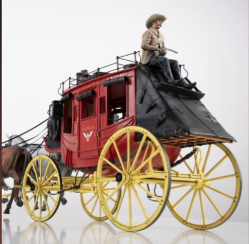 Wooden Ship - 1/12 Stage Coach 'Diligence'