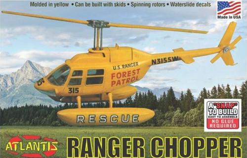 Plastic Kitset - 1/72 Forest Rescue Heli Snap