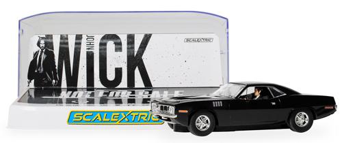 Slot Car - John Wick Plymouth Barracuda